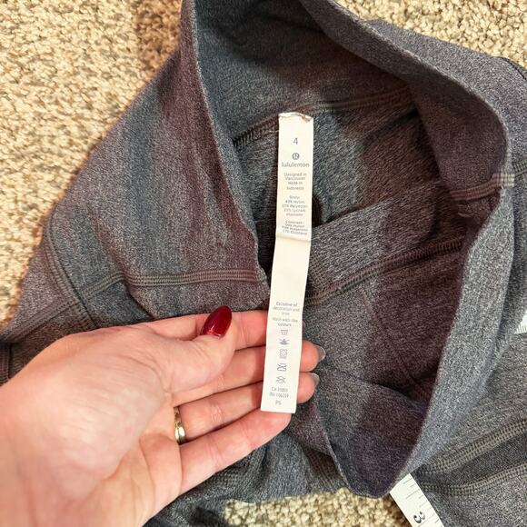 Lululemon Wunder Under Pant Leggings Hi-Rise Special Edition Tech Mesh size 4 - Picture 6 of 9